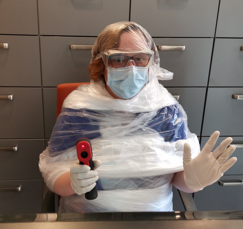 Mitarbeiterin des Monats März – in Vollschutz in Zeiten von Corona